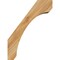 Ekena Millwork 6"W x 12"D x 16"H Legacy Rough Sawn Knee Brace, Western Red Cedar BRC06X12X16LEC00RWR - alternate 2